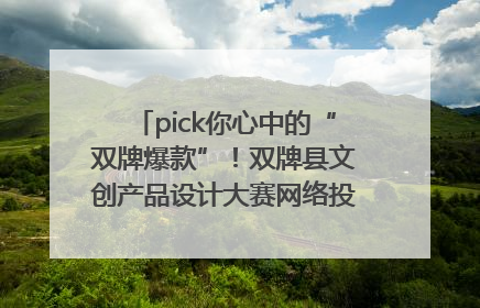 pick你心中的“双牌爆款”！双牌县文创产品设计大赛网络投票评选火热进行中